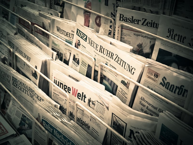 Newspaper Kite